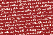 Earthy Nautical Bold Calligraphy, a Script Font by Letterena Studios Script (Thumbnail 14 of 20)