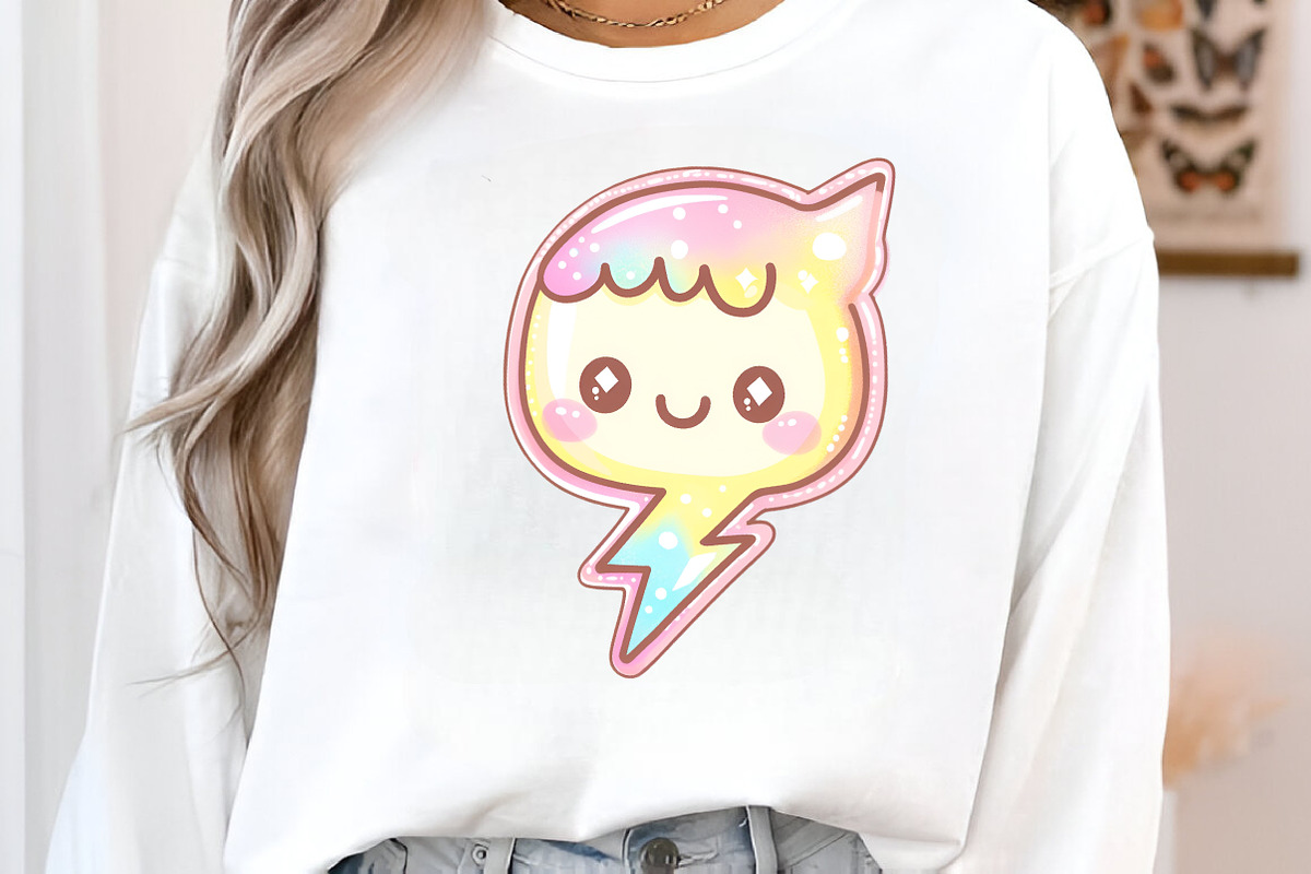 Pastel Kawaii Clipart, an Illustration by SinaCreation (Photo 6 of 10)