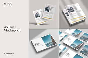 A5 Flyer Mockup Kit