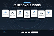 51 Life Cycle Icons, a Duotone Icon by Symbolic Language (Thumbnail 1 of 3)