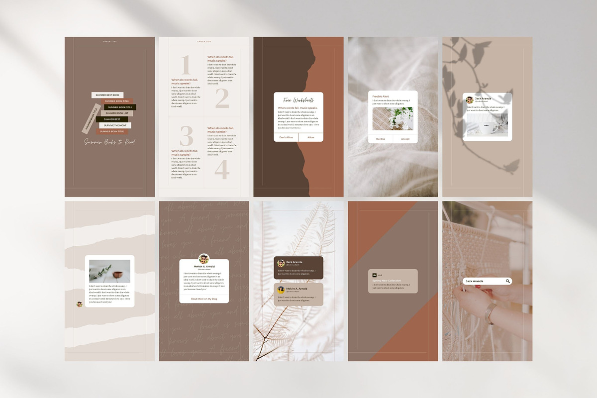 Instagram Post Story Template Pack, a Social Media Template by Keikoya (Photo 16 of 20)