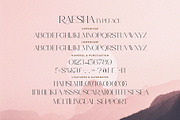 Raesha - Stylish Serif Font, a Serif Font by Aqeel_Art (Thumbnail 10 of 10)