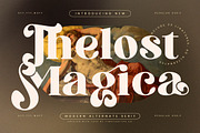 Thelost Magica Modern Serif, a Serif Font by timelesstype.co (Thumbnail 1 of 20)