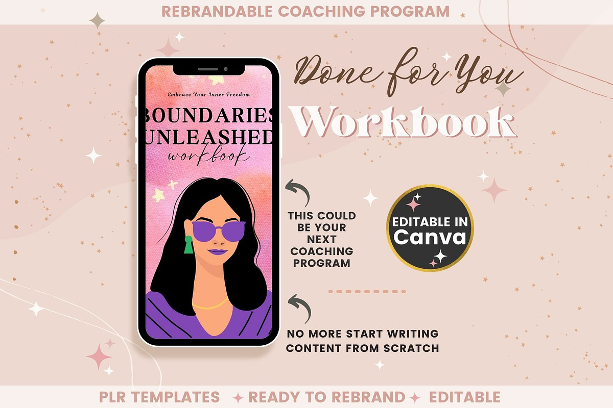 Boundaries Unleashed Workbook, a Templates & Theme by bellaROSEworkshop (Photo 4 of 10)