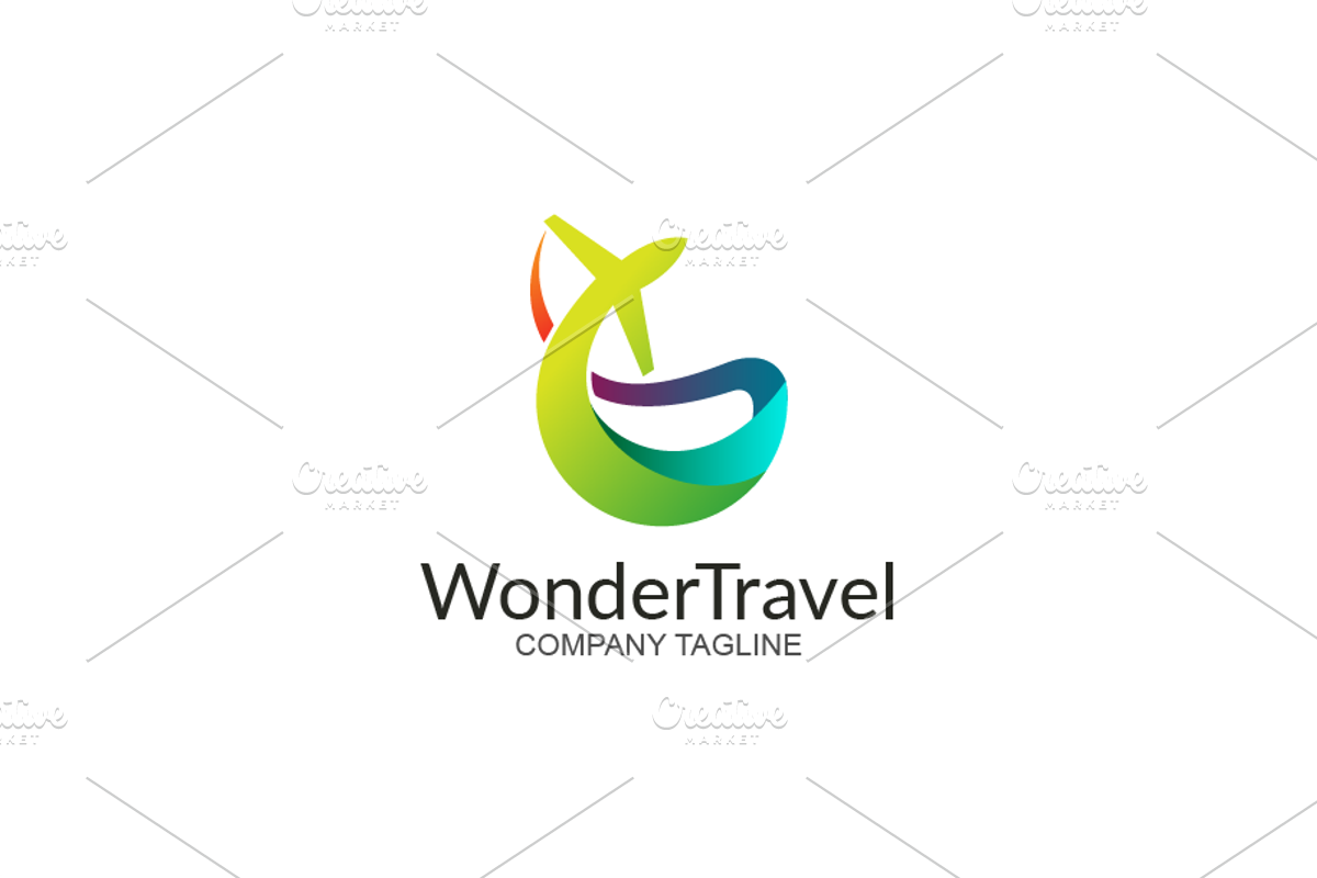 Wonder Travel - Logo Template, a Branding & Logo Template by Twelve.std (Photo 2 of 3)
