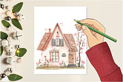 Spring Cozy Home Clipart, an Illustration by Design Market (Thumbnail 5 of 5)