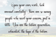 Dingbat | Script Font, a Handwritten Font by Scratchones (Thumbnail 6 of 9)
