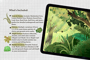 20 Leaf Brushes for Procreate, a Brush Add-On by badrusblue (Thumbnail 5 of 5)