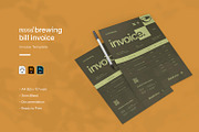 Mood Brewing Bill - Invoice, a Print Template by VUNIRA (Thumbnail 1 of 3)