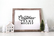 Christmas Frame Mockup 6, a Product Mockup by CatBoneDesign (Thumbnail 1 of 3)