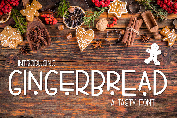 Gingerbread A Tasty Font preview 2