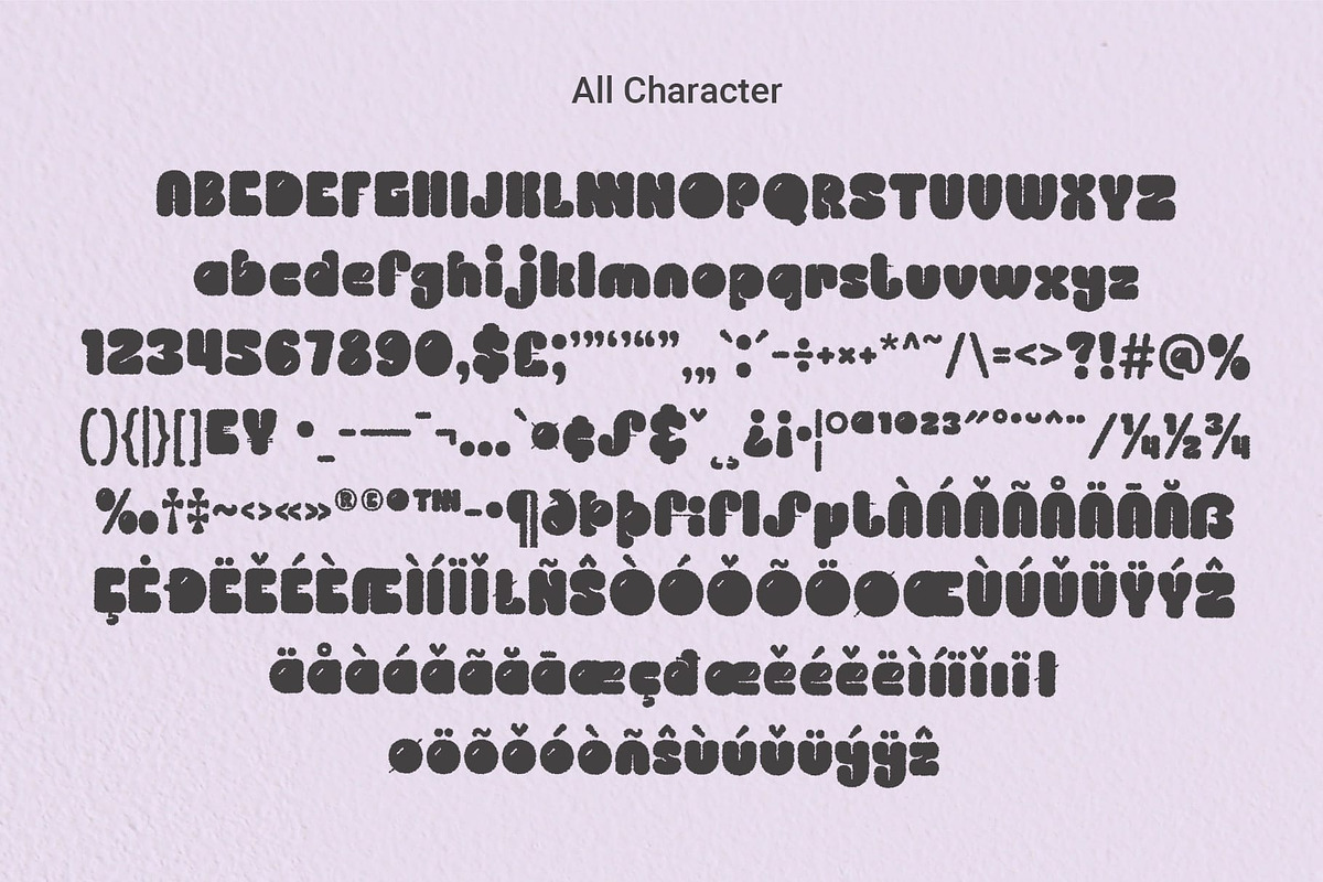 Benicio Rough, a Sans Serif Font by Craft Supply Co. (Photo 8 of 8)