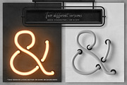 Neon alphabet kit, an Object Graphic by MiksKS (Thumbnail 3 of 11)