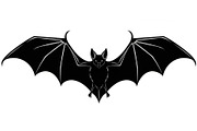 Minimal Horror Bat Silhouette Bundle, an Illustration by Designs_River (Thumbnail 19 of 51)