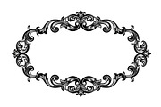 Vintage Ornament Frame Vector Bundle, an Illustration by Creativeshirt (Thumbnail 43 of 51)