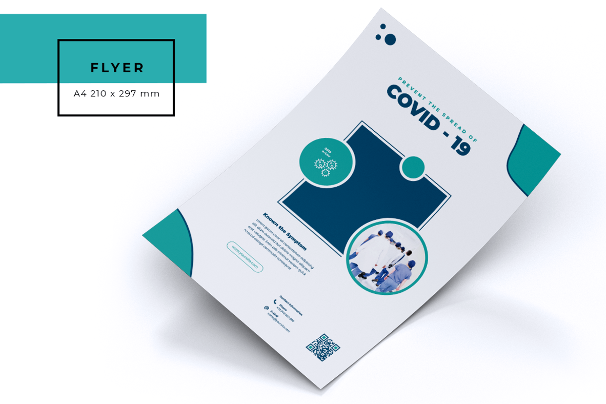 Corona Covid-19 Virus Flyer, a Flyer Template by Rahardi Creative (Photo 2 of 6)