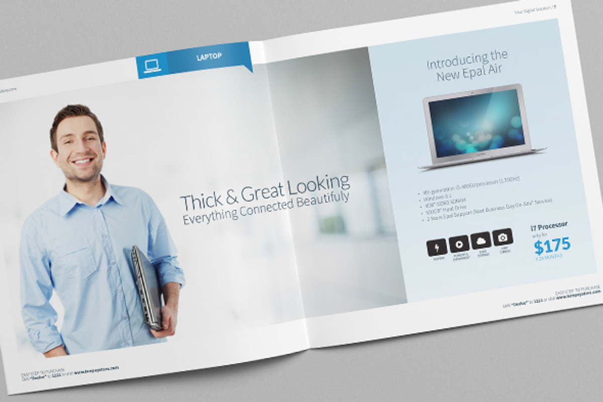 TEMPEY - Digital Product Catalog, a Brochure Template by antyalias store (Photo 1 of 5)