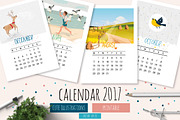 Illustrated Calendar 2017 | Vector, an Animal Illustration by Artem Vorotnikov (Thumbnail 1 of 6)