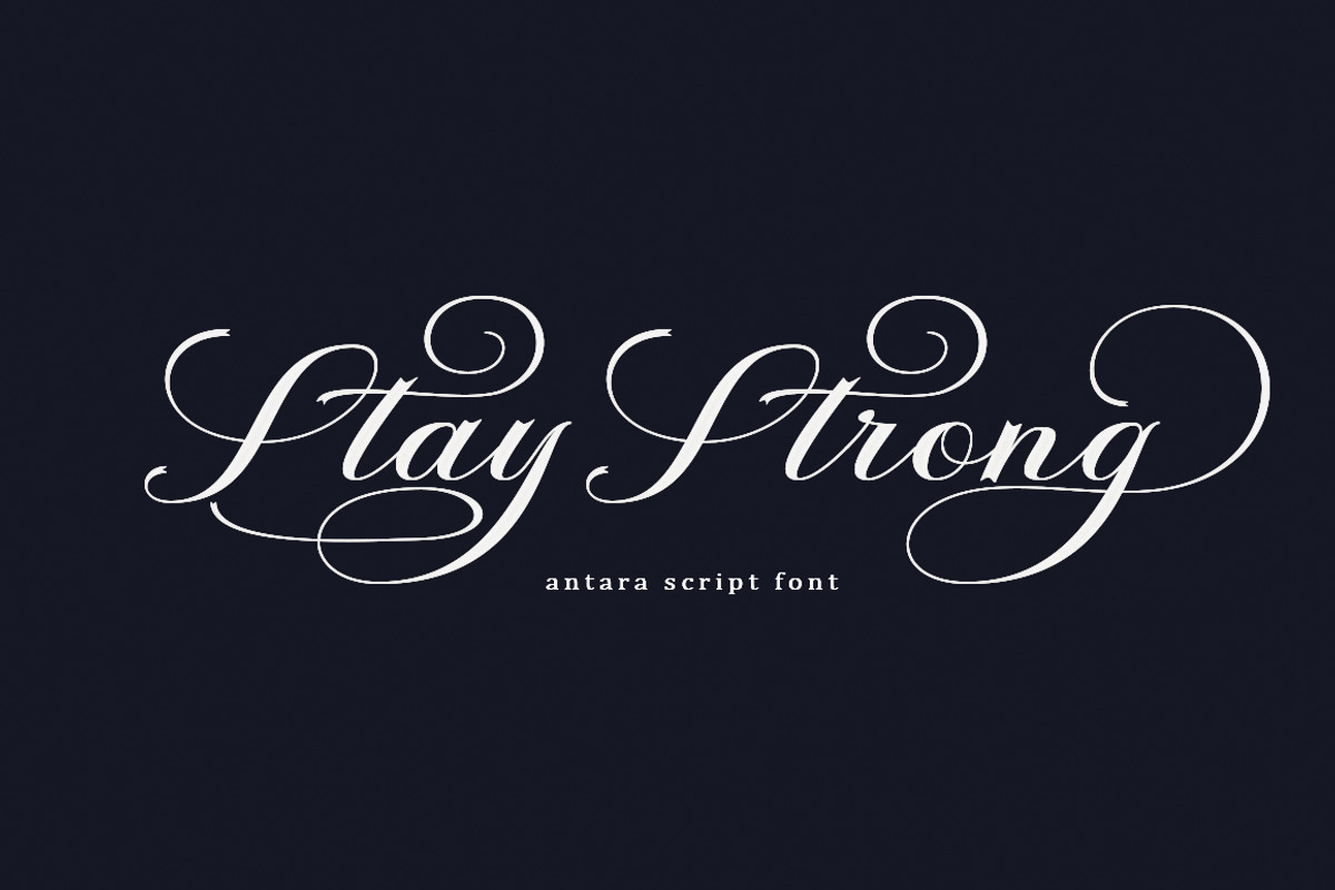 Antara Script, a Script Font by Has_rizal (Photo 7 of 11)