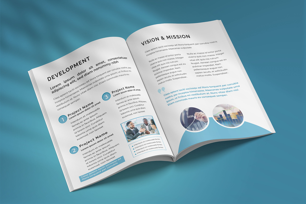 16 Page A4 Corporate Brochure Design, a Brochure Template by ferdousi0791 (Photo 5 of 8)