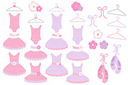 Fresh Girl Ballet Tutus Clipart, an Illustration by Amanda Ilkov (Thumbnail 2 of 2)