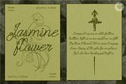 Blossom Reverie - Floral Script, a Script Font by Setara Langit CreativeStd (Thumbnail 9 of 13)