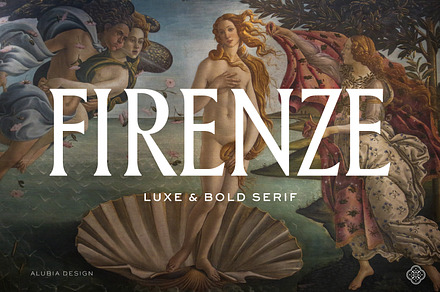 Firenze - Luxurious & bold Serif