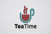 Hot Tea Time Break Drink in Cup Logo, a Branding & Logo Template by jongcreative (Thumbnail 2 of 4)