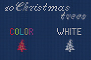 Christmas Knitted Big Elements Set, a Texture Illustration by Katyr (Thumbnail 4 of 6)