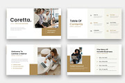 Coretta - Creative Elegant Keynote, a Presentation Template by Fit-tee (Thumbnail 5 of 6)