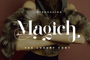 Magich Modern Serif Typeface, a Serif Font by Alfinart (Thumbnail 1 of 10)