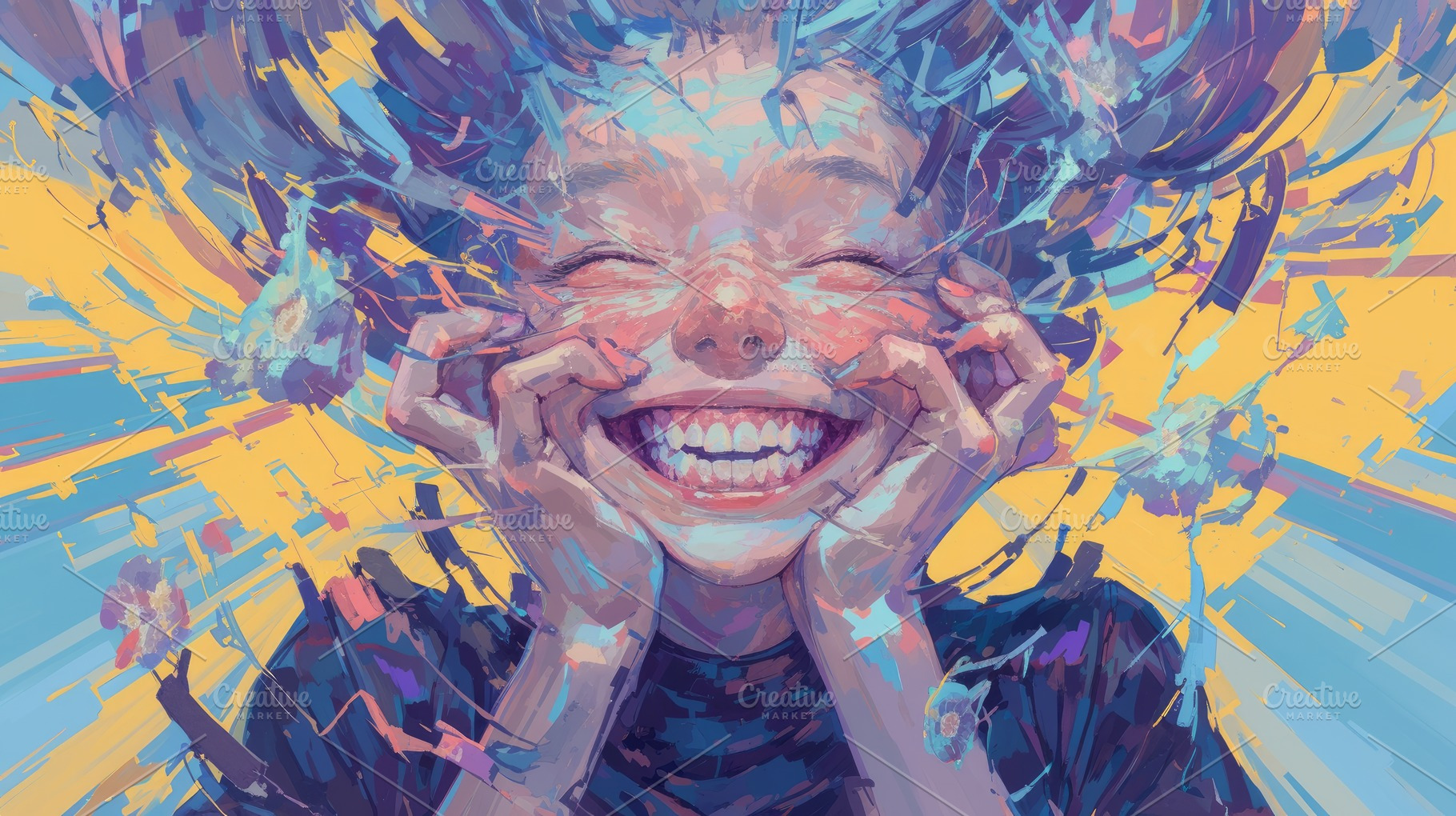 woman on a hallucinogenic trip, a Photo by Pictures for you!!!!!!!!!