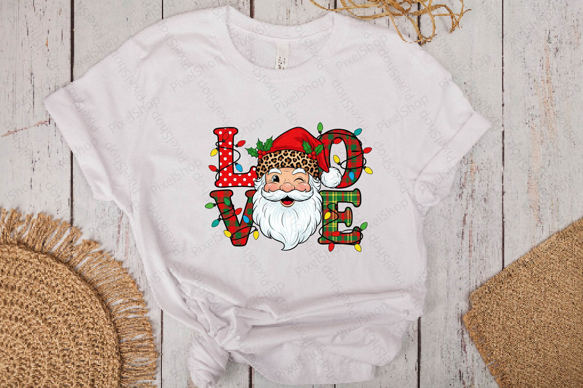 Love Christmas Png Sublimation Desig, an Illustration by DreamPrint404 (Photo 7 of 7)