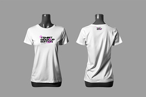 Women's T-Shirt Mockups, a Shirt Mockup by mockarts