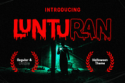 Lunturan, a Font by Differentialtype (Thumbnail 1 of 10)