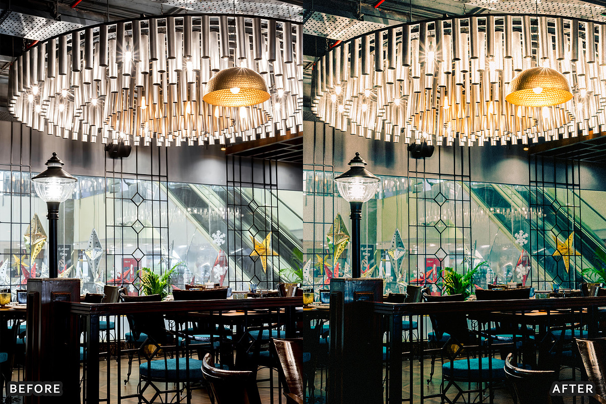 Candlelight Restaurant Presets, a Preset Add-On by AAA Presets (Photo 3 of 12)