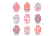 Set of vector cute Easrer Bunny, an Illustration by Manuna (Thumbnail 4 of 4)