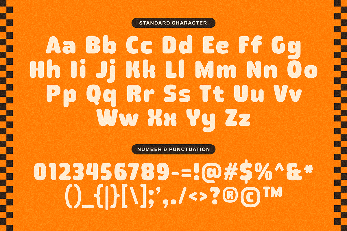 WubbyBlockx - Rounded Bold Font, a Sans Serif Font by Mine Type Lab (Photo 4 of 10)