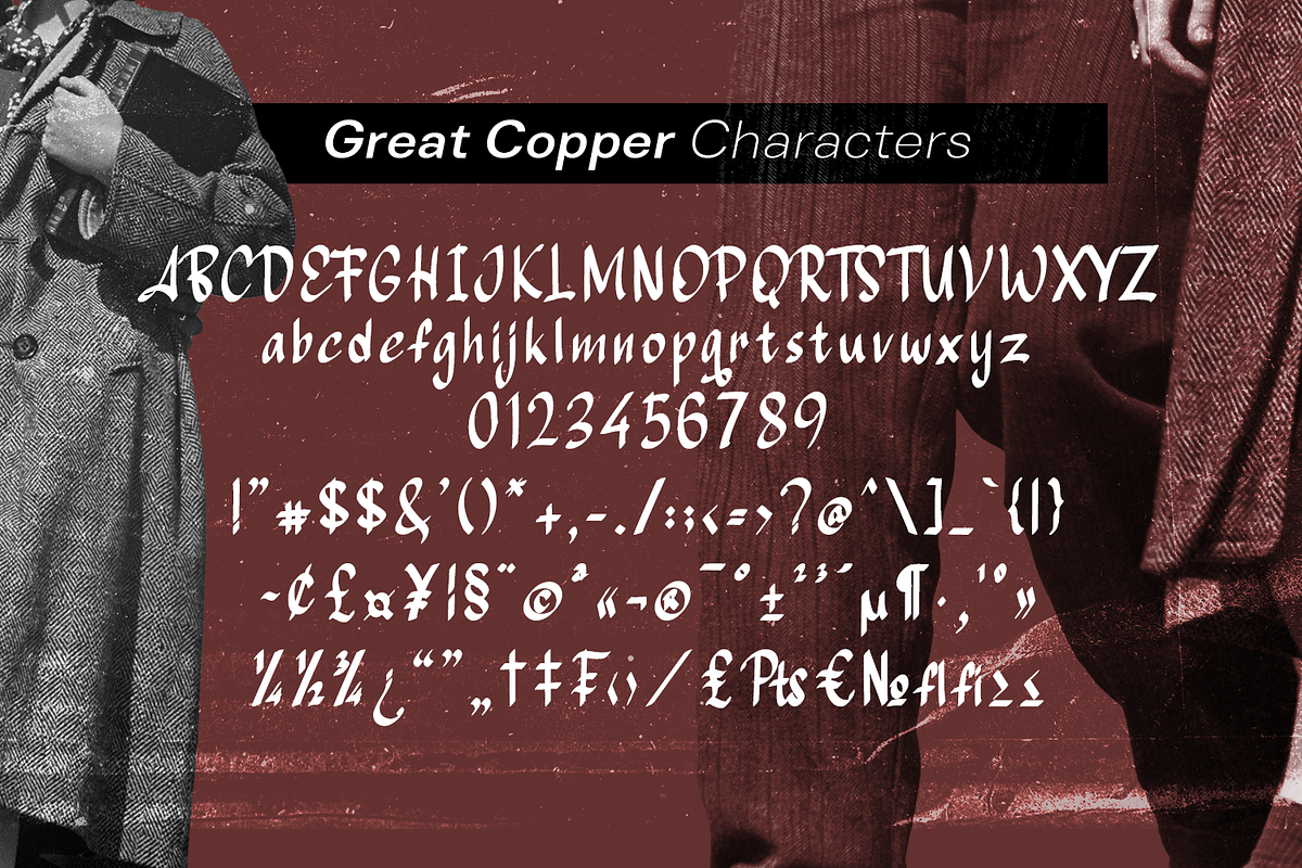 Great Copper Handcraft Display Font, a Font by Pixesia Studio (Photo 9 of 11)