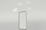 Smartphone Screen Mockup, an Advertising Mockup by skybluecreative (Thumbnail 3 of 3)