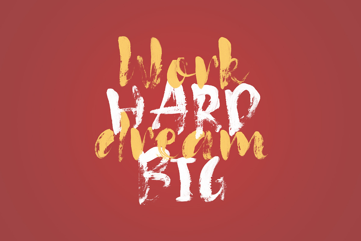 Going Black SVG font preview 3