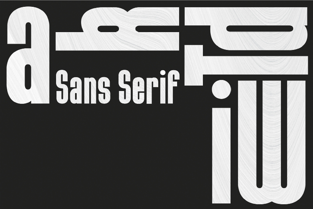 Evolve Sans Serif Display Type, a Font by Kelsey Benedict Design (Photo 4 of 9)