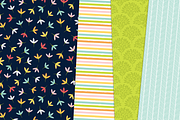 Summer Floral Digital Bundle, a Pattern Graphic by Paper Starr Studio (Thumbnail 5 of 6)