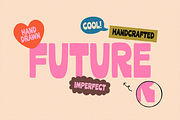 DEAR FUTURE | COOL SANS, a Sans Serif Font by Maria Feliz Fonts (Thumbnail 3 of 10)