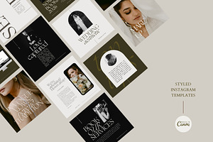 Modern Canva Instagram Templates, a Social Media Template by Adam and Grace