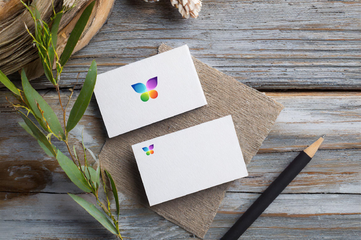 Beautiful Butterfly Logo Template, a Branding & Logo Template by TemplatePlus.net (Photo 3 of 3)