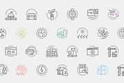Growing Industry Icons, an Outline Icon by Vineta Rendon (Thumbnail 5 of 10)