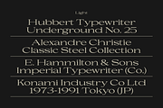 Uncmmn Stretched - 7 Style Serif, a Serif Font by Kotivoro (Thumbnail 16 of 18)