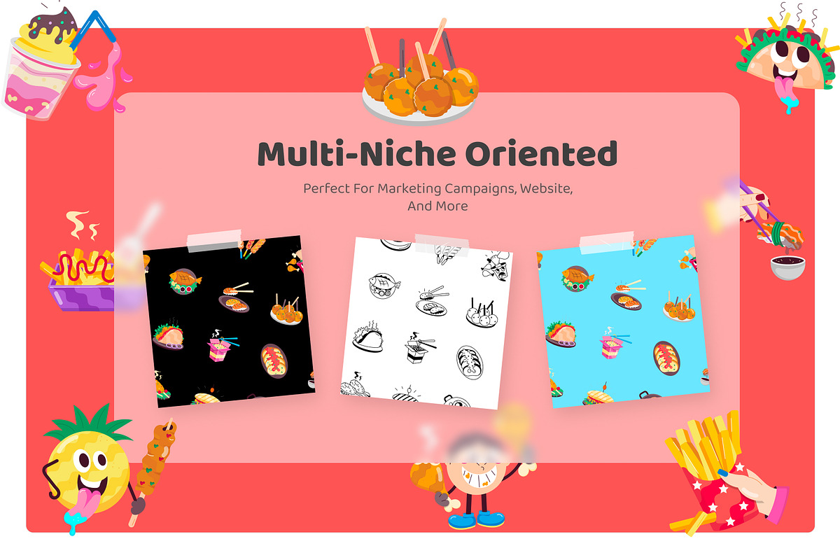 Fast Food Stickers, an Emoji Icon by Vectors Market (Photo 4 of 8)