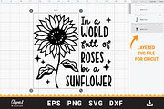 Sunflower SVG, Sunflower T-shirt, an Object Graphic by ClipartMuchLove (Thumbnail 5 of 5)